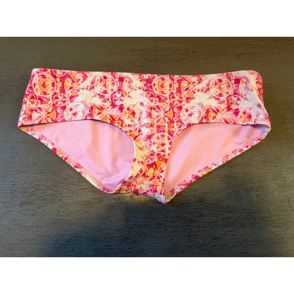 pink ADORE ME   lined swimsuit bikini bottom size medium